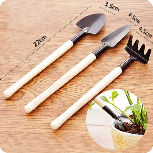 Đồ Chơi Bộ Dụng Cụ Làm Vườn Mini 3 Món Cho Bé Làm Việc