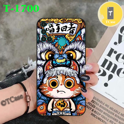 Ốp lưng Vsmart Joy 4 dẻo đen in hình 12 Con Giáp