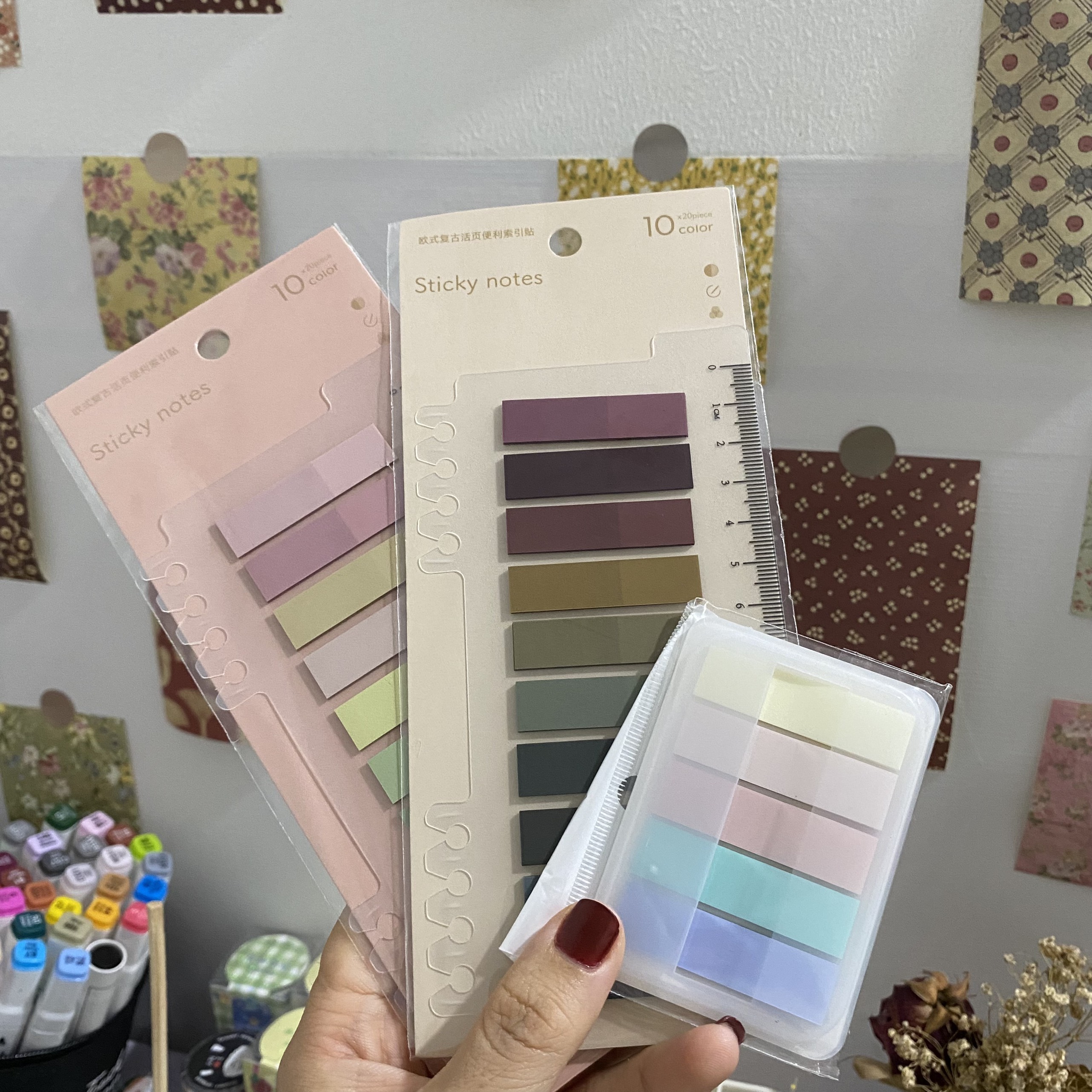 Giấy note 100-200 tờ nhiều màu