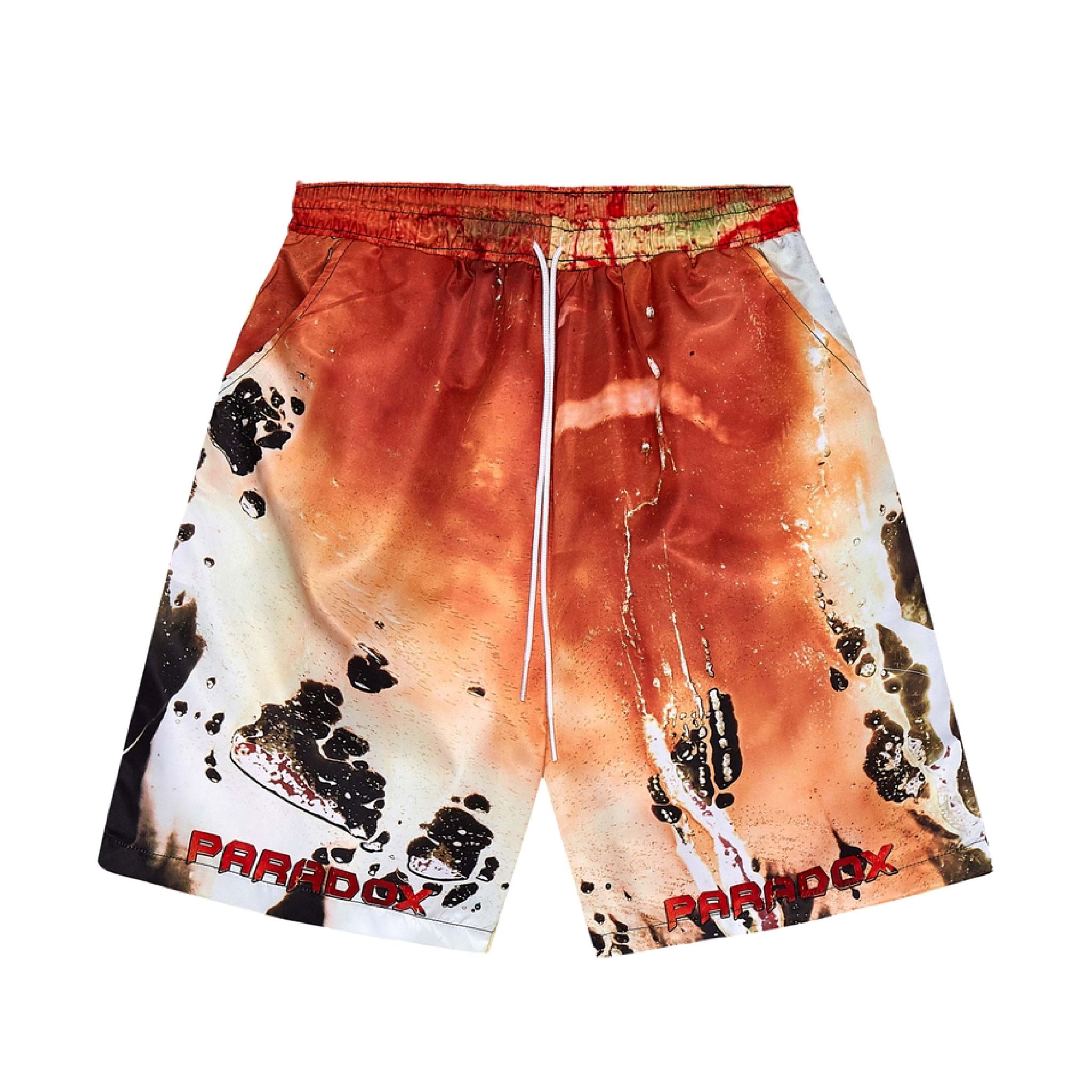 Paradox quần short dù corrosion over-printed short