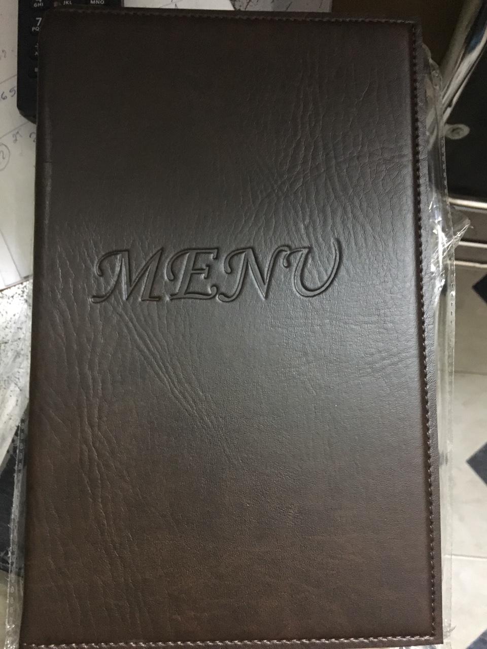 Menu da kích thước A4 kích thước 30*23