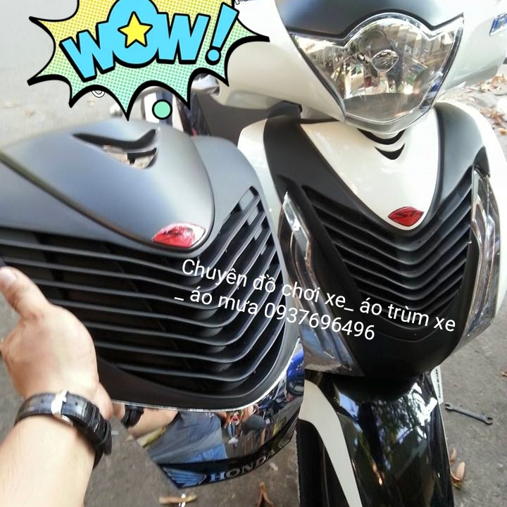 [HCM]Mặt nạ sh kiểu Ý gắn cho sh 2012