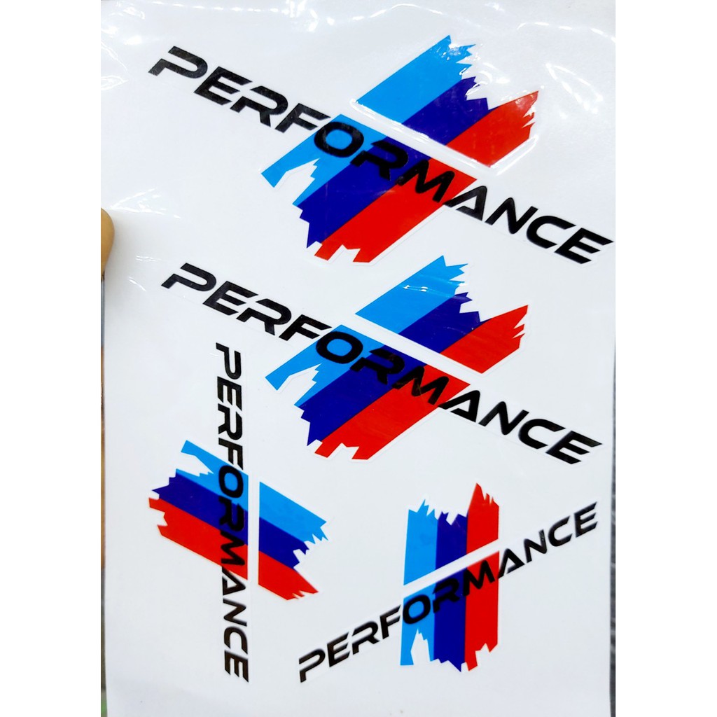 Tem dán chữ ký performance - tem dán xe