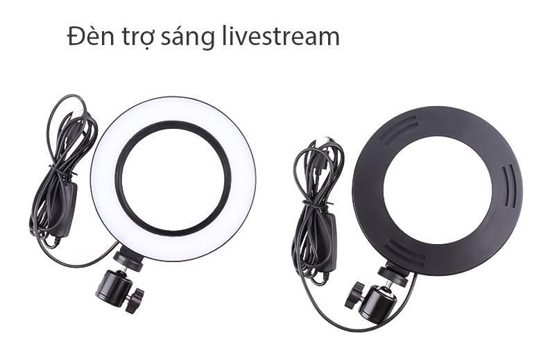 Đèn LED livestream trợ sáng Ring light 8 inch 10 inch 12 inch 3 chế