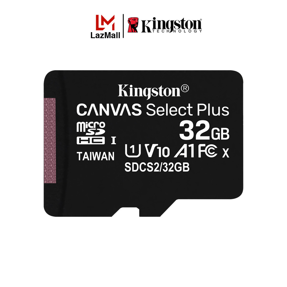 Thẻ nhớ microsdhc kingston canvas select plus 32gb class 10 u1 100mb/s sdcs2/32gbcp