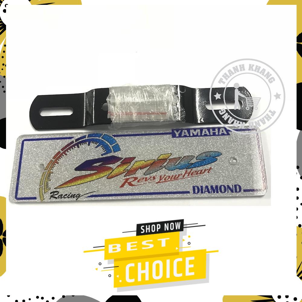 [HCM]bảng tên xe máy sirius Thanh Khang 006000554 (Bạc)