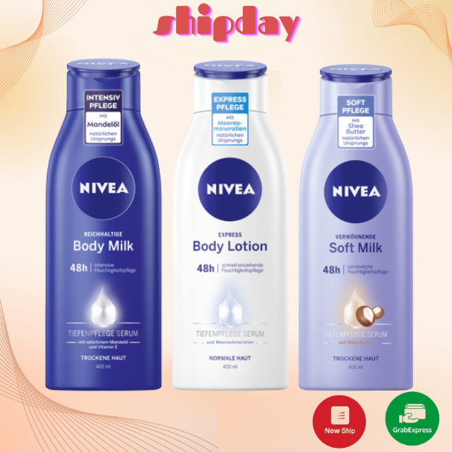 Dưỡng thể nivea 400ml – xách tay đức
