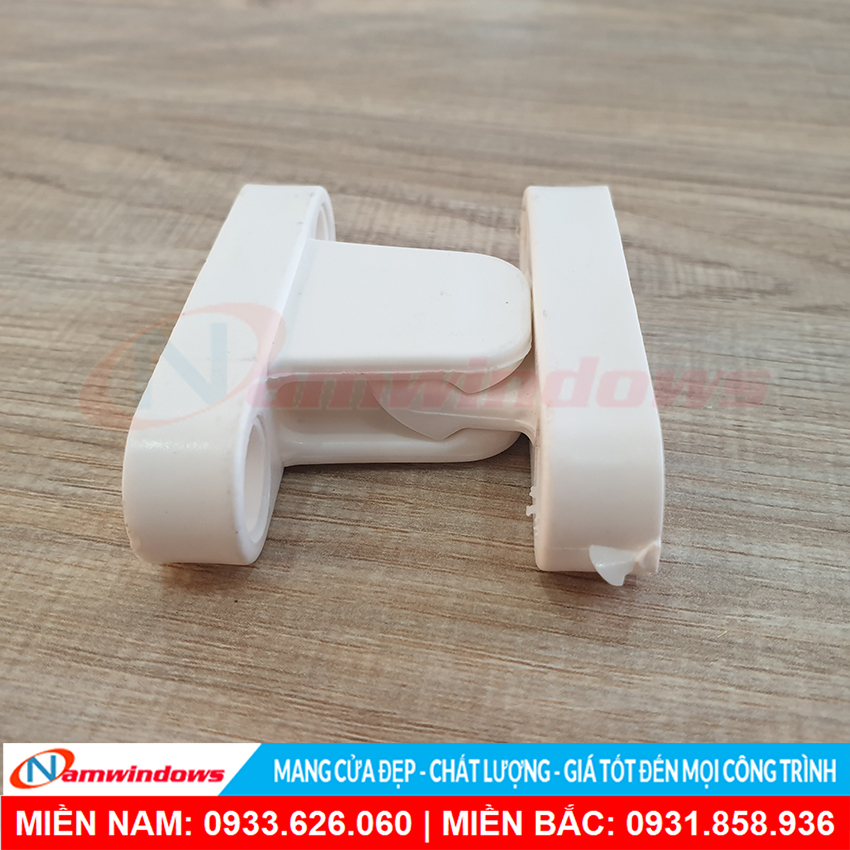 CỤC HÍT NHỰA GIỮ CÁNH CỬA NHÔM NHỰA  MÃ CH01