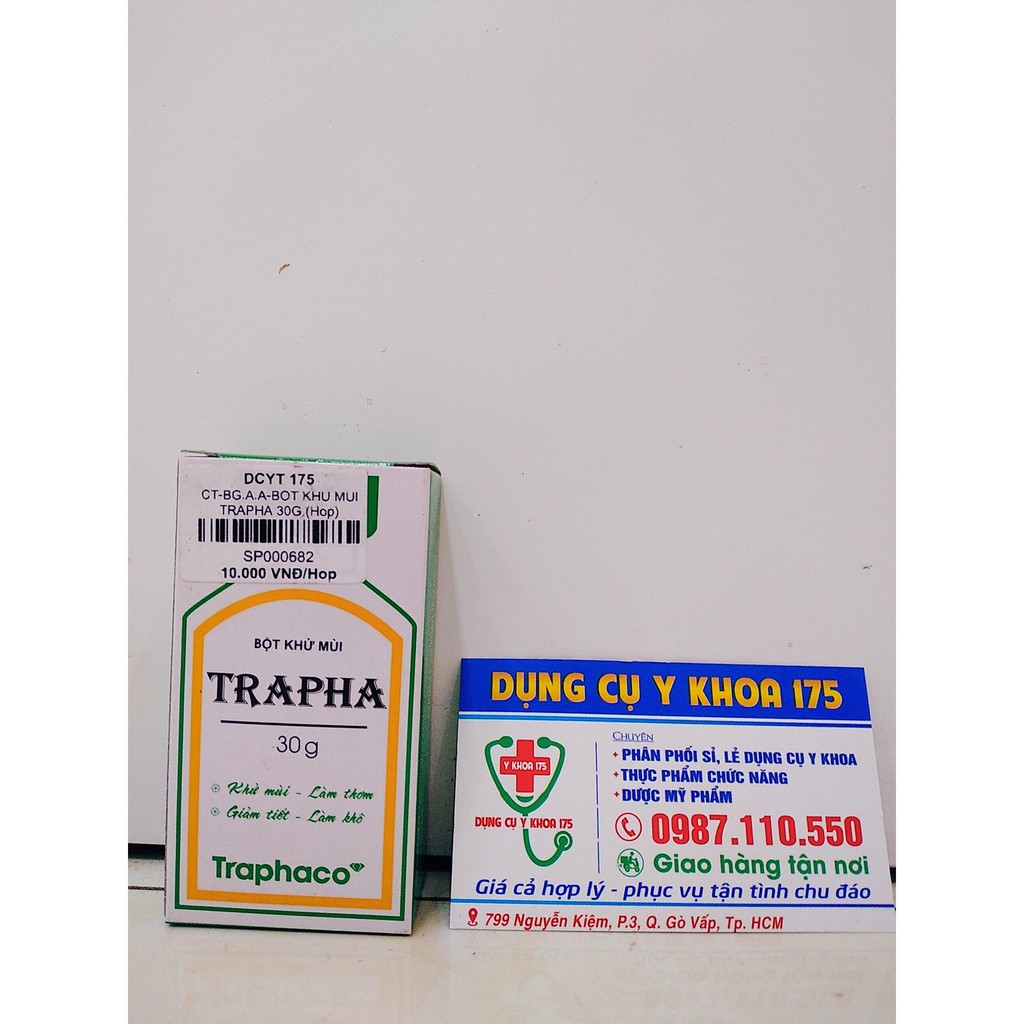 BỘT KHỬ MÙI HÔI CHÂN, GIÀY - TRAPHA 30g