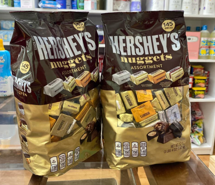 Socola hershey’s nuggets assortment 1.47kg