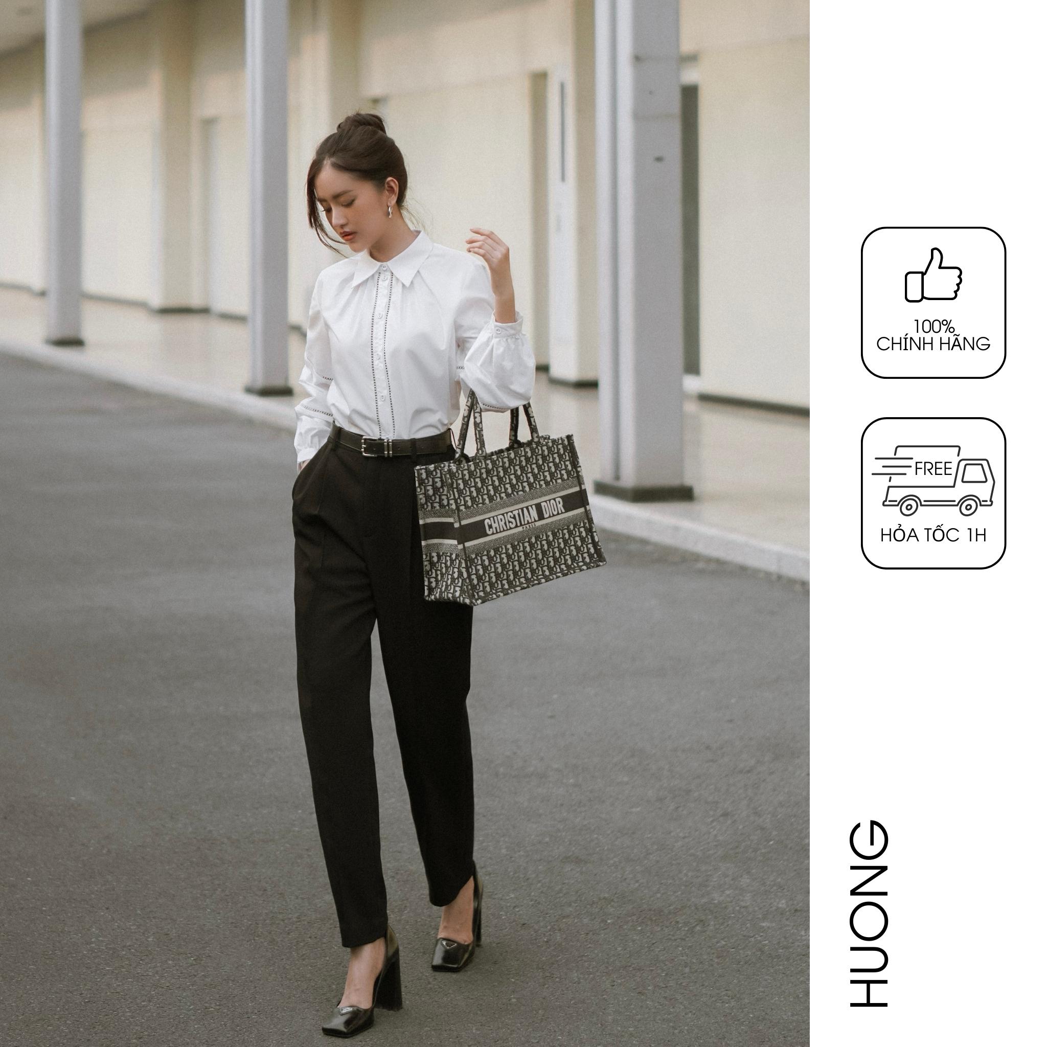 Quần baggy đen huong boutique hbq91
