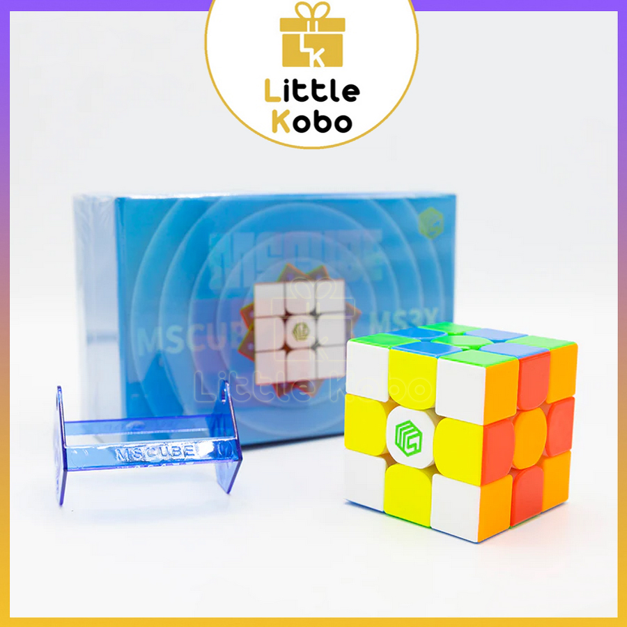 Rubik 3x3 diansheng mscube ms3x 2022 có nam châm dòng cao cấp flagship rubic 3 tầng 3x3x3 đồ chơi trí tuệ trẻ em tư duy
