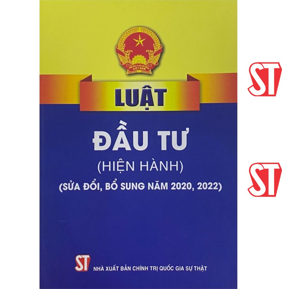 Luật đầu tư hiện hành sửa đổi bổ sung năm 2022