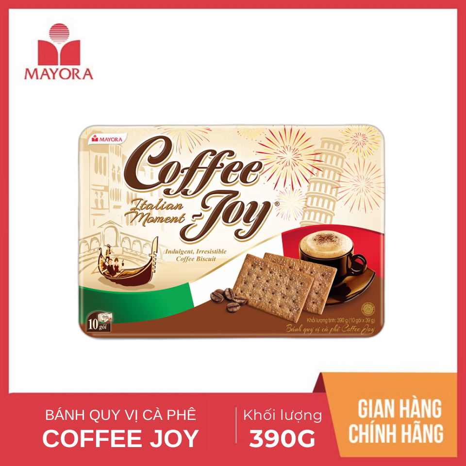 Bánh quy vị cà phê coffee joy 390g
