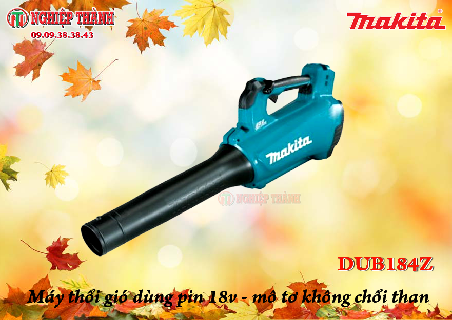 Máy thổi dùng pin 18v makita dub184z