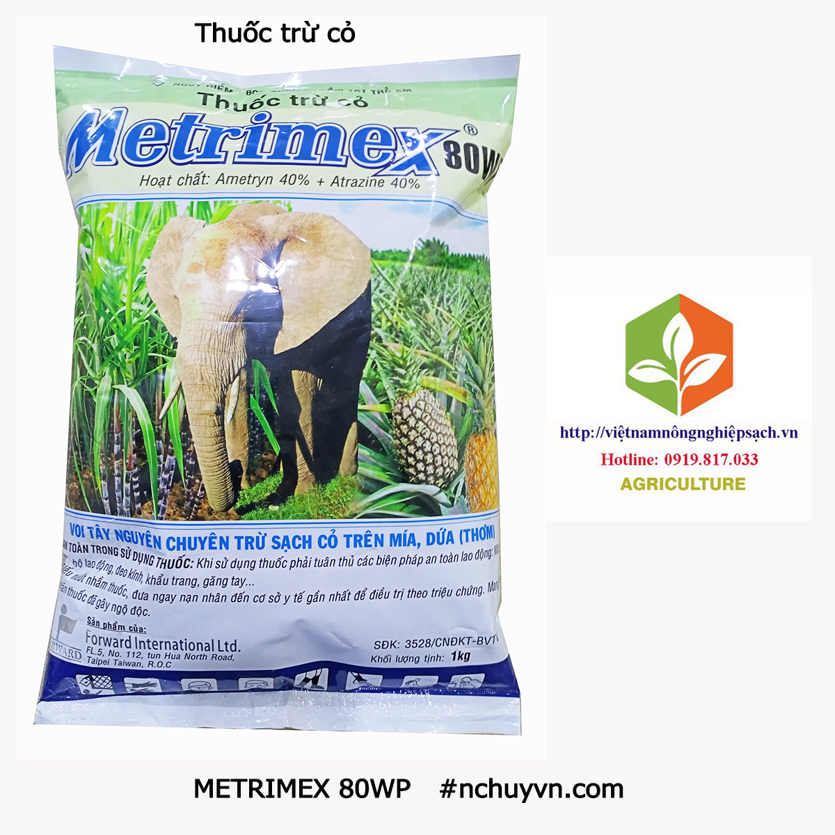 Metrimex 80wp – đ-ặ-c t-r-ị cỏ trên ruộng mía