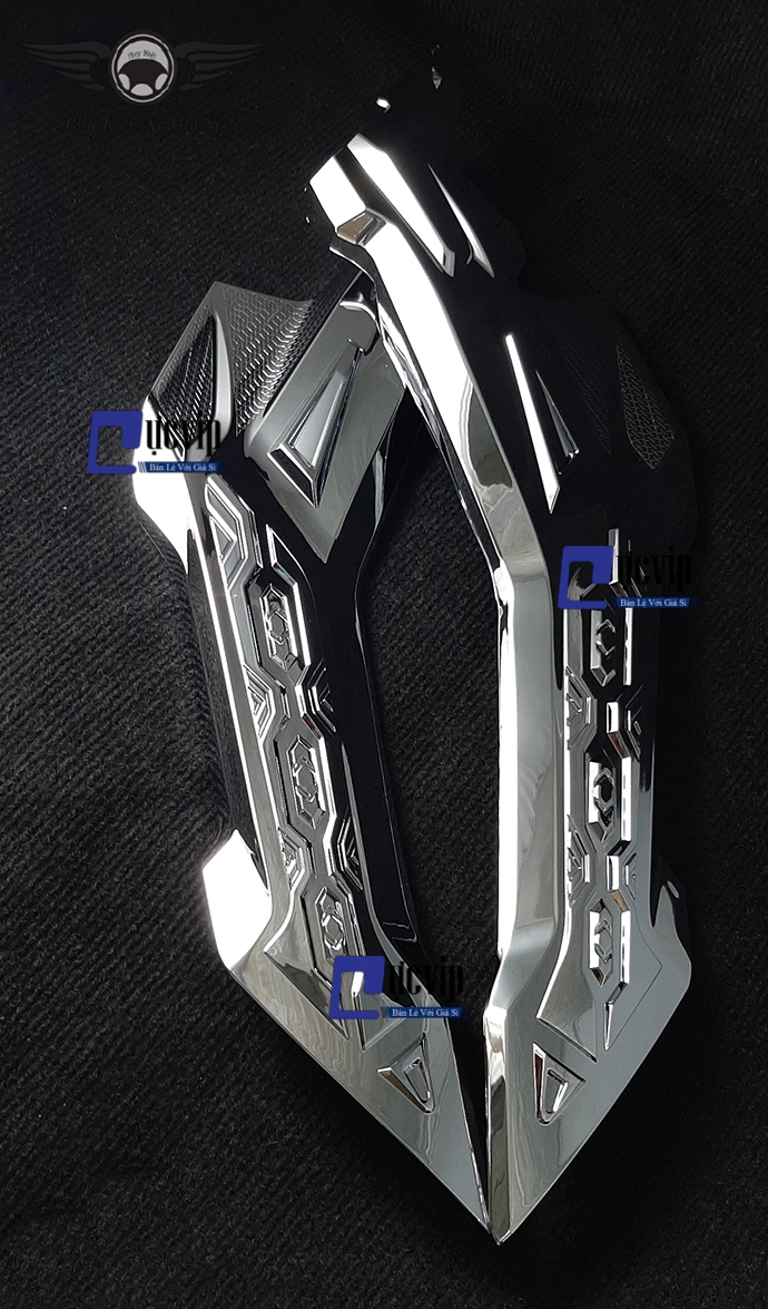 Ốp Hông Gác Chân Sau AirBlade 2020 Xi Mạ Crom MS2823