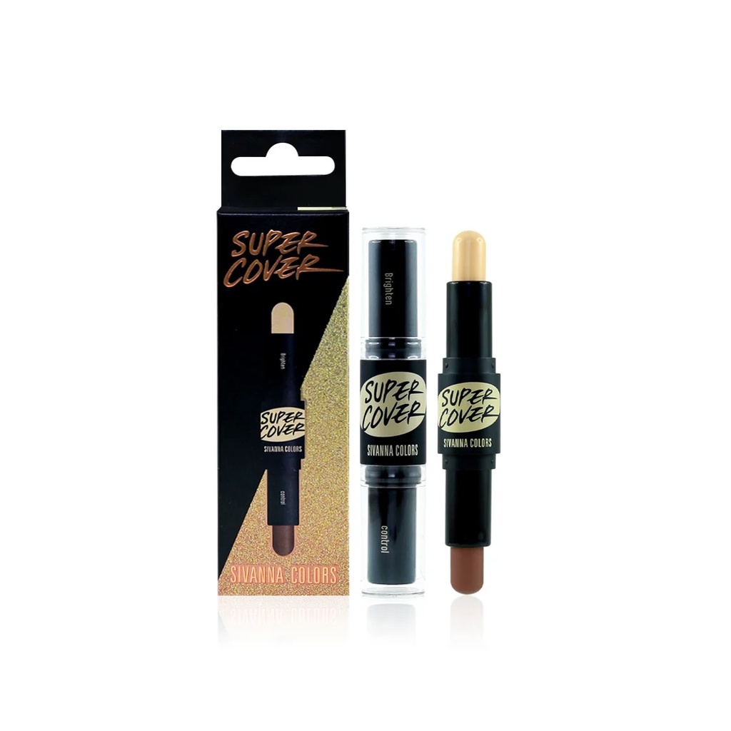 Bút Tạo Khối 2 Đầu Sivanna Colors Super Cover HF626