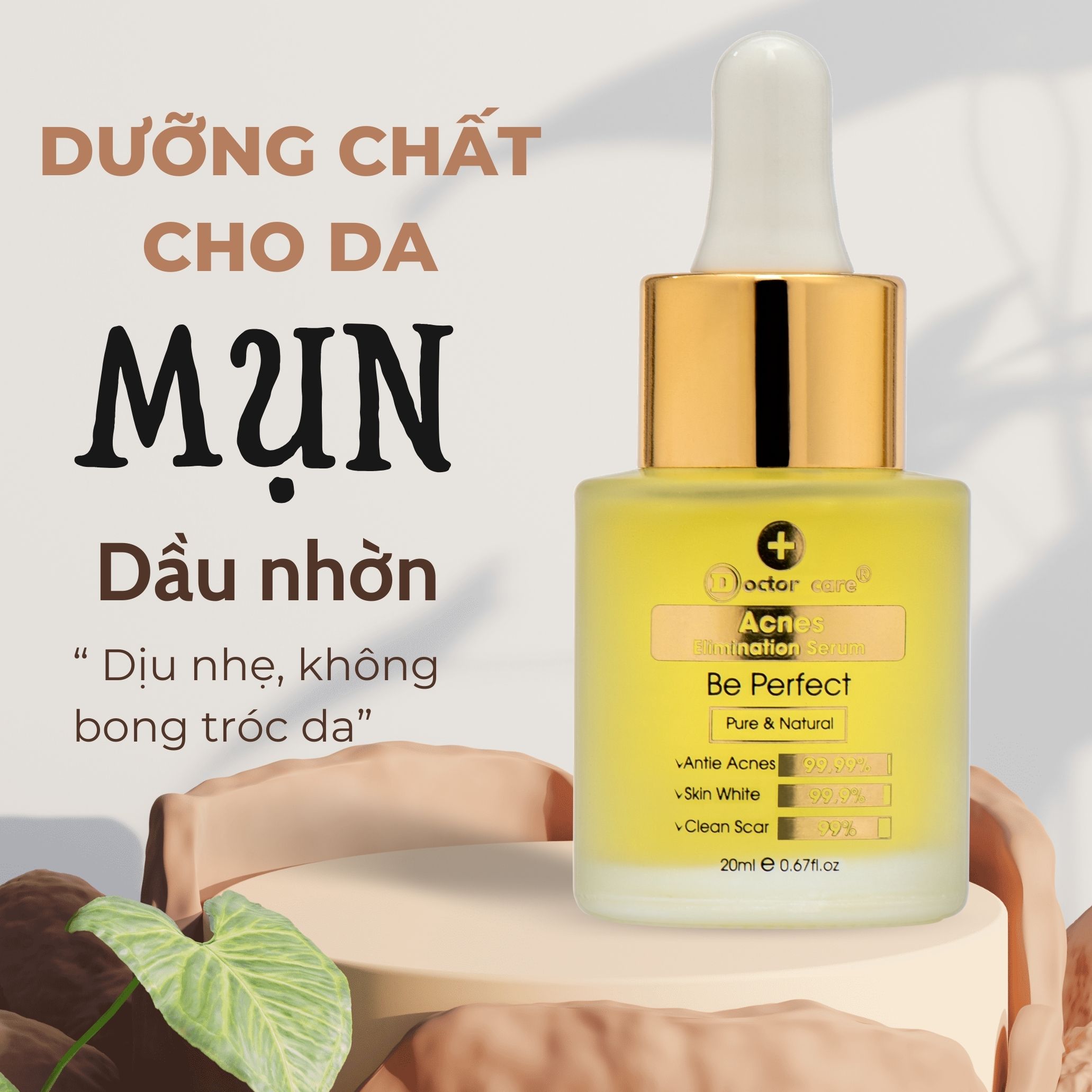 Serum Mụn   Đầu Đen , mụn ẩn, mụn trứng cá TẬN GỐC  Doctor care
