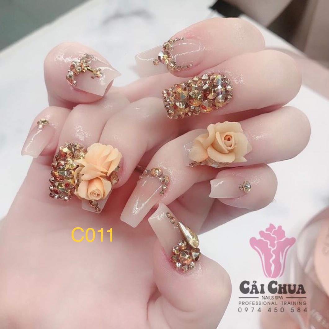 C011 móng tay giả