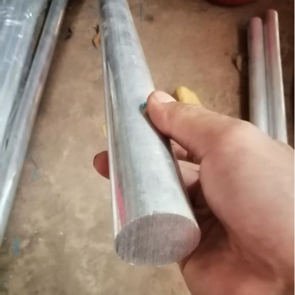 phôi nhôm đặc tròn phi 30 dài 20 cm chuẩn nhôm 6061 không lẫn tạp chất