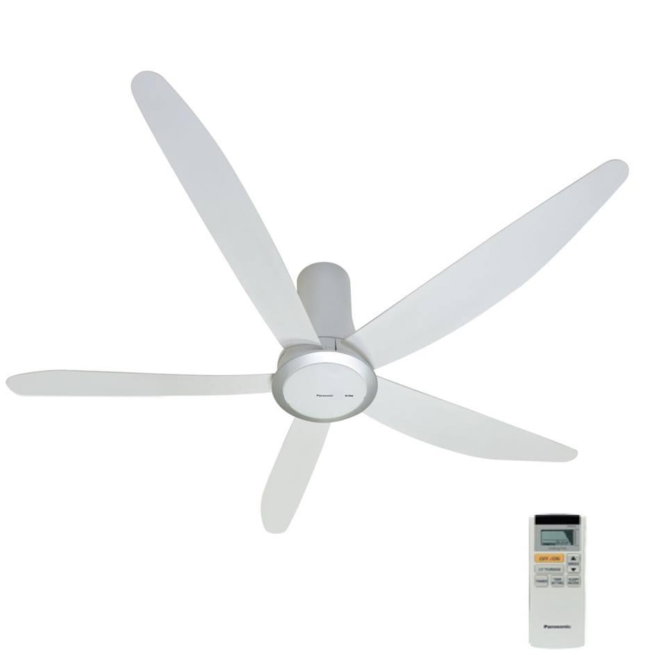 Quạt trần 5 cánh panasonic f-60tdn trắng - hàng chính hãng - bảo hành 12 tháng