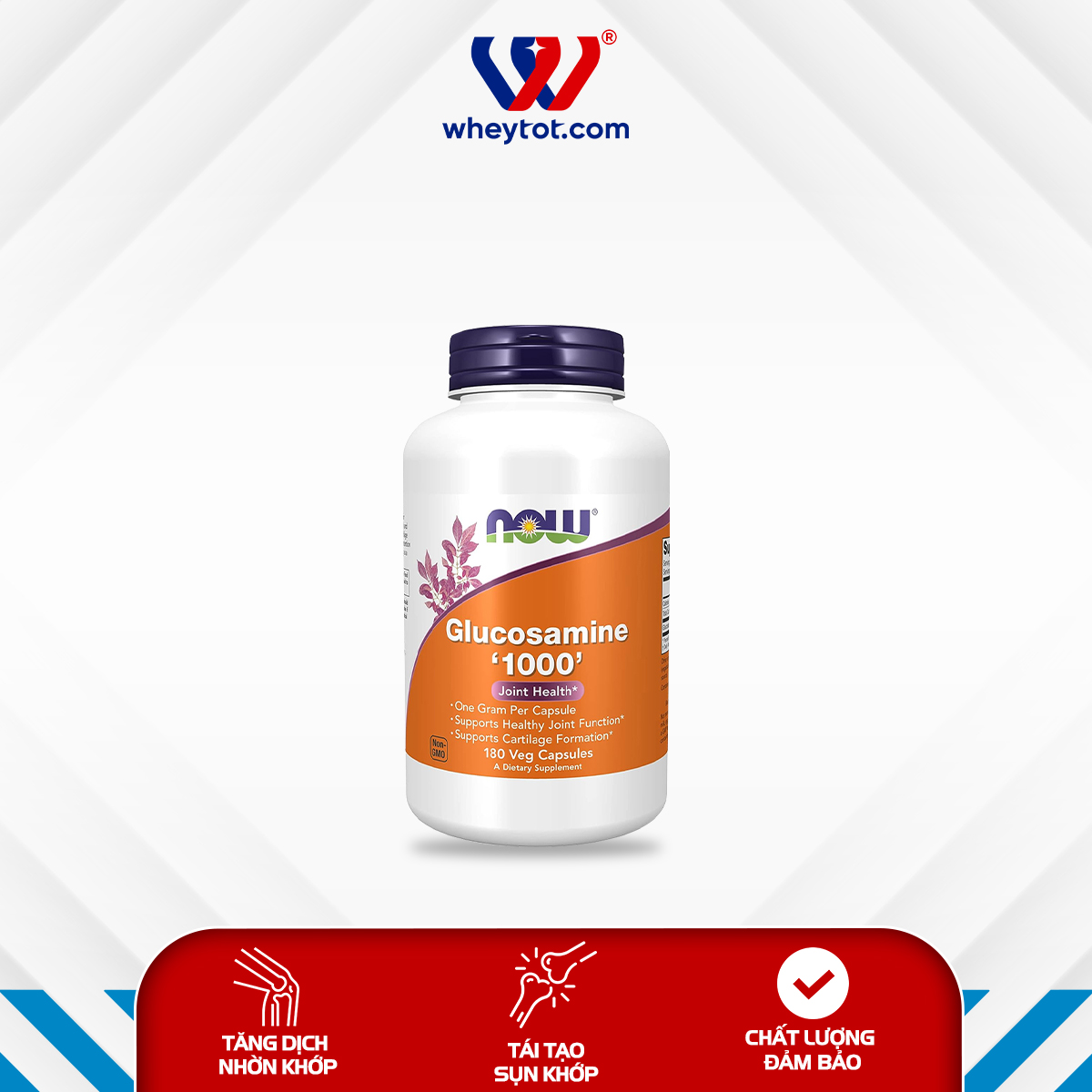 Viên uống Now Glucosamine 1000