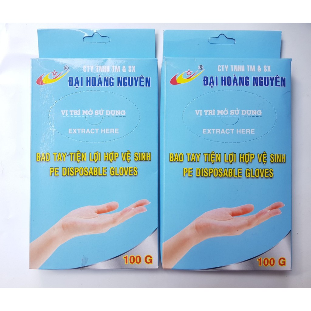 100 gr bao tay tiện lợi hợp vệ sinh 100 gr