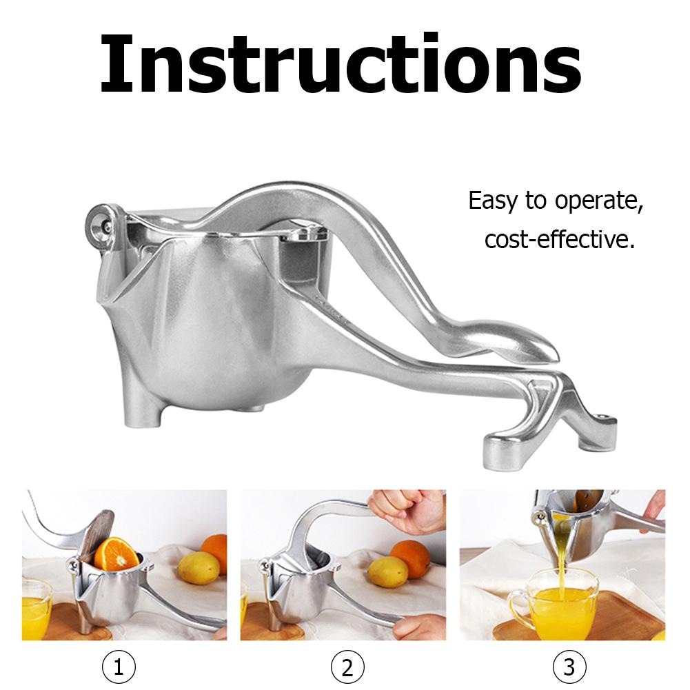 Máy ép trái cây hoa quả bằng tay làm nước rau củ cầm tay đa năng bằng inox mini nhỏ gọn tiện dụng. K&NShop.