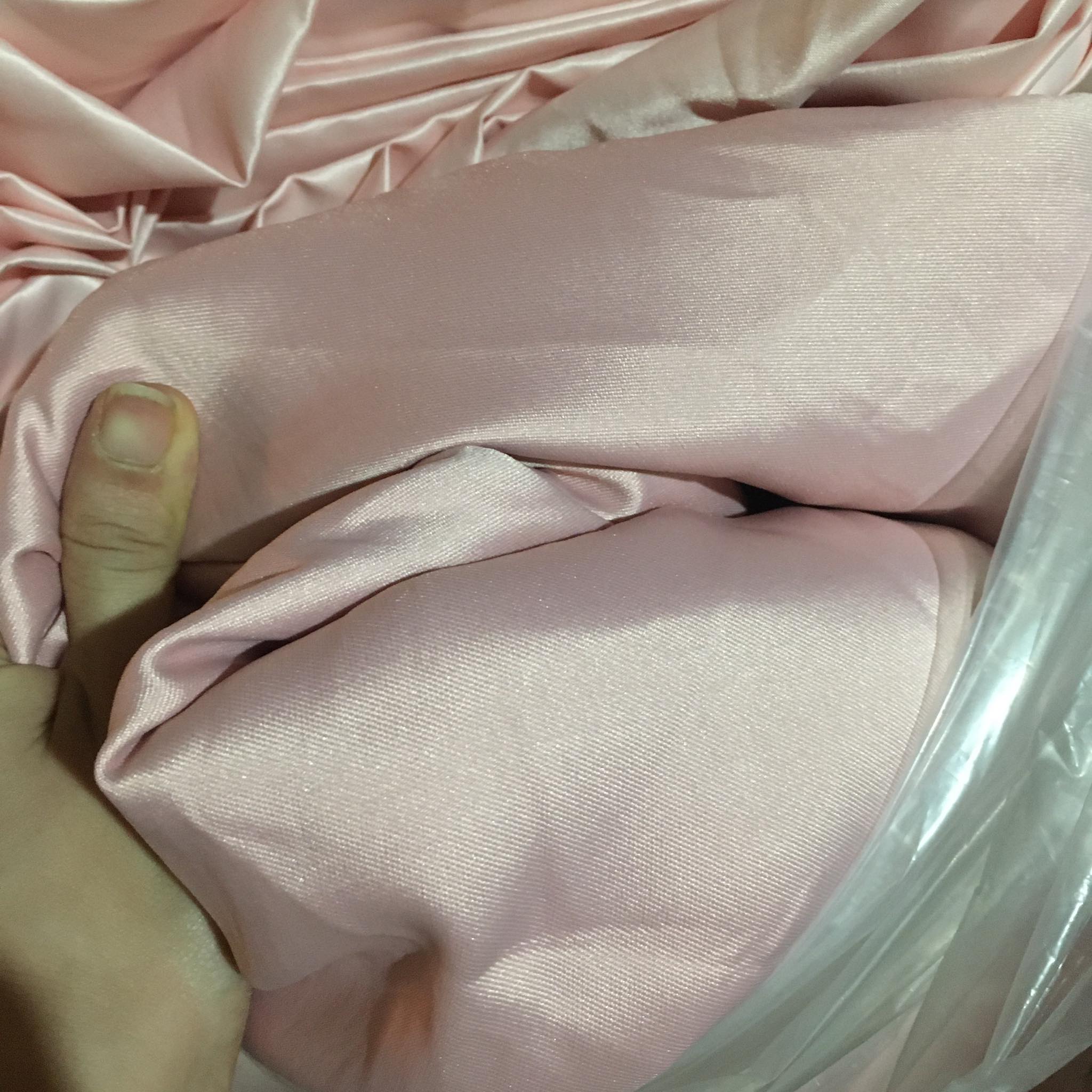 Phi mờ khô màu hồng nude khổ 1,5m của Vải rẻ HB shop