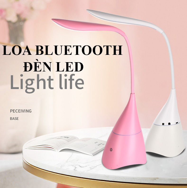 Loa Bluetooth đèn Led 18 bóng để bàn 3 mức sáng công suất 3W S6002