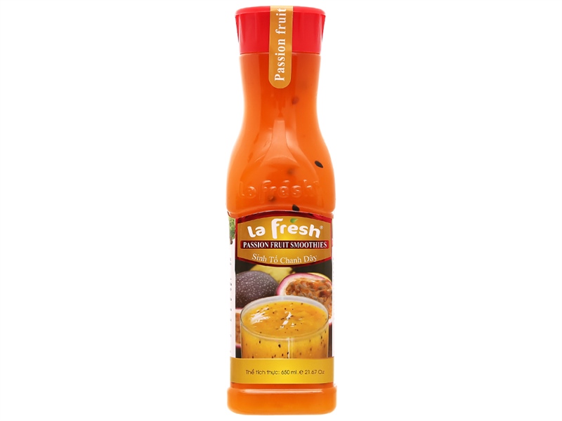 Sinh tố Lafresh Chanh Dây (Passion Fruit Smoothies) 650ml