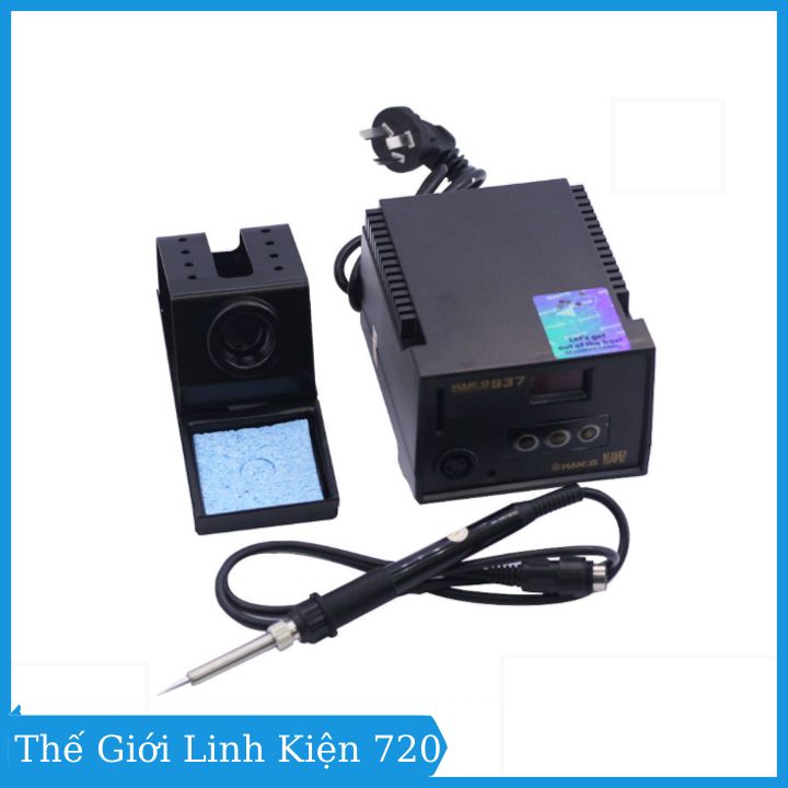 Trạm hàn hakko 937, máy hàn mạch điện tử có điều chỉnh nhiệt độ