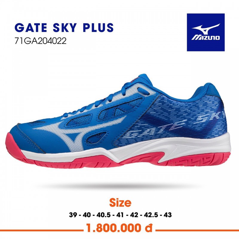 Giày cầu lông mizuno gate sky plus