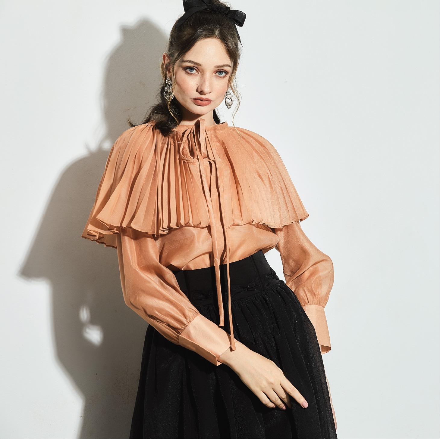 Moda de lita - Áo cổ bèo xếp li Jesse Shirt - 273