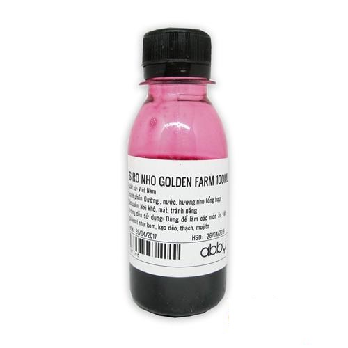 Siro nho hiệu Golden Farm 100ml