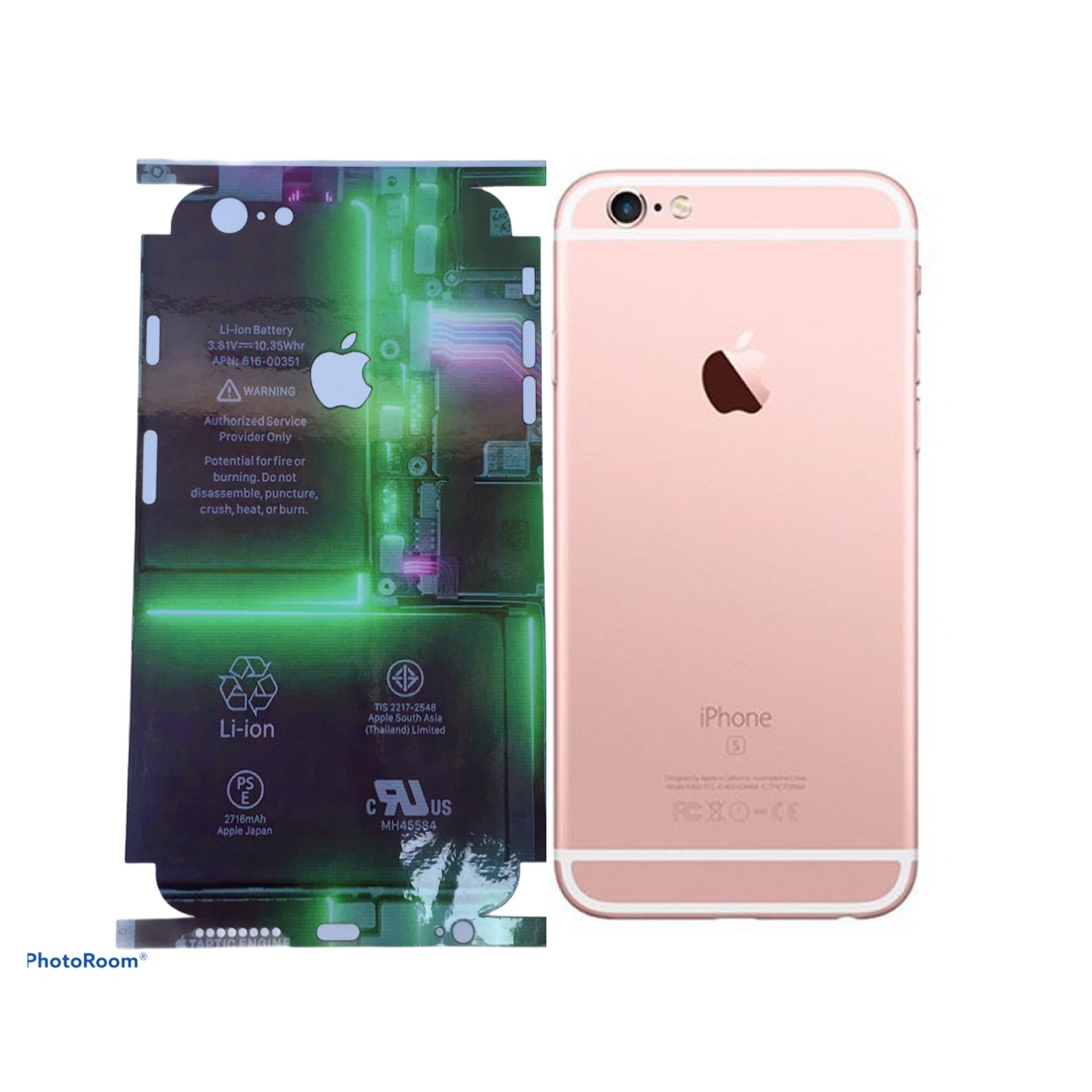 Miến dán skin ảnh 3d mặt lưng điện thoại iphone 6 / 6s / 6s plus