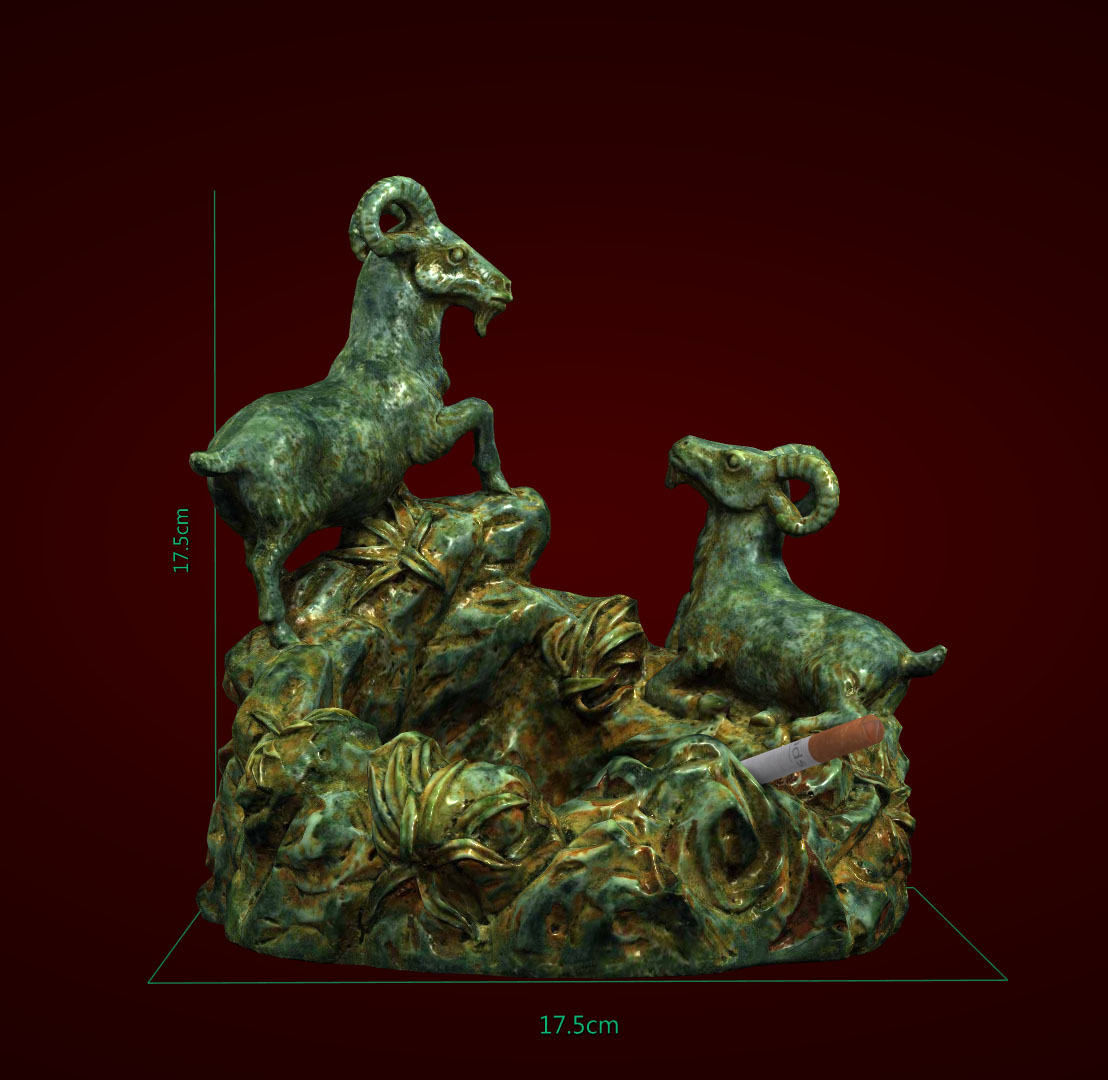 Gạt tàn con dê - gt 005