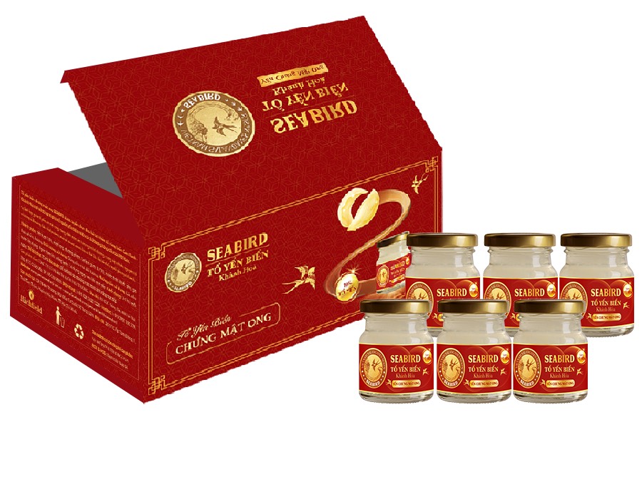 Yến chưng mật ong-Lốc 6 hũ