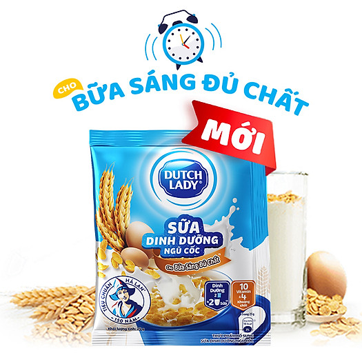 20 gói sữa dinh dưỡng ngũ cốc dutch lady 25 gram