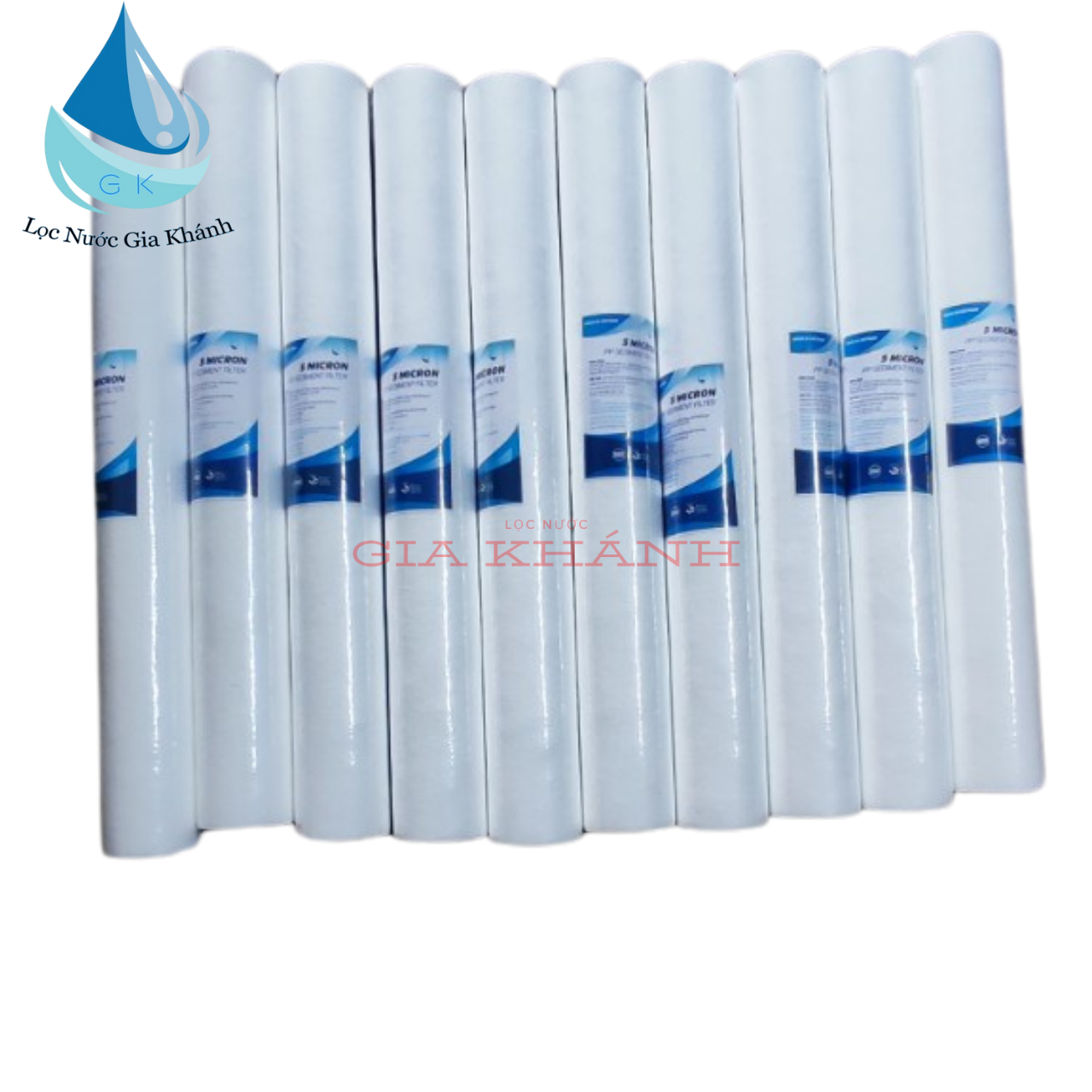 Combo 10 lõi lọc 20 inch hàng đẹp