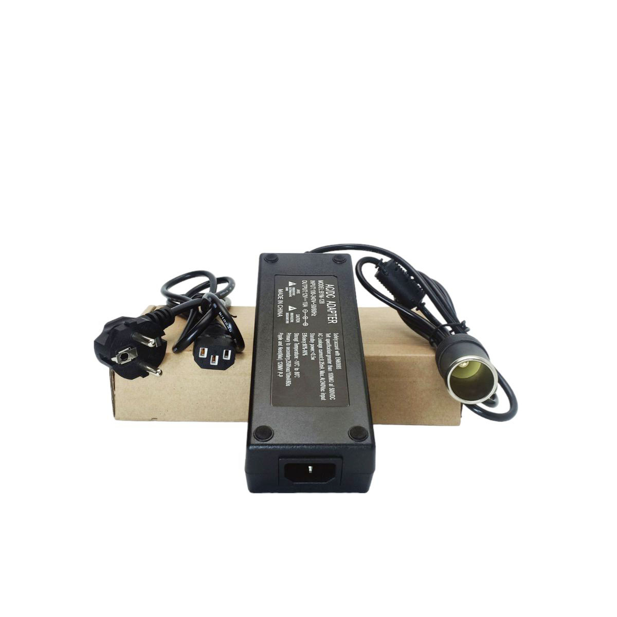 Bộ chuyển đổi nguồn điện từ 220V sang 12V-10A công suất 120W đầu ra dạng chân cắm tẩu ô tô -PAPA TOOLS