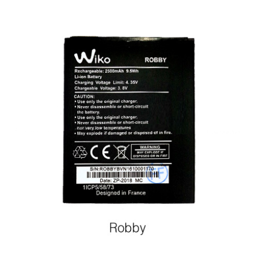 Pin Wiko ROBBY (2500mAh)