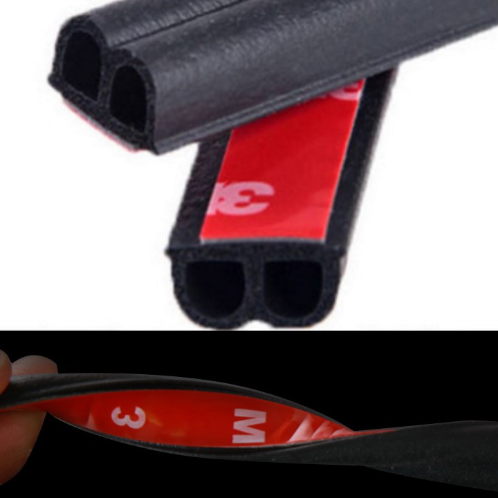 Gioăng Cao Su Chữ B Nẹp Cửa Chống Ồn , Chống Bụi , Giữ Nhiệt [ Đủ KÍch Thước]