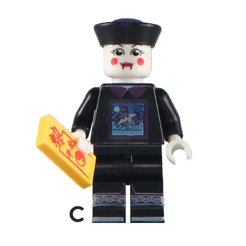 [HCM]Lắp ráp nhân vật phim Pháp Sư Bắt Ma Cương Thi - Non lego - 7018