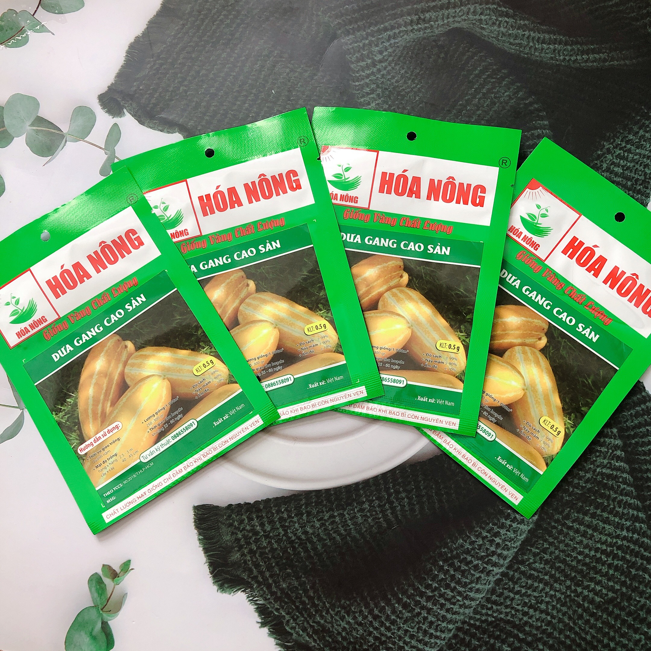 Hạt giống dưa gang cao sản HN gói 0.5gr