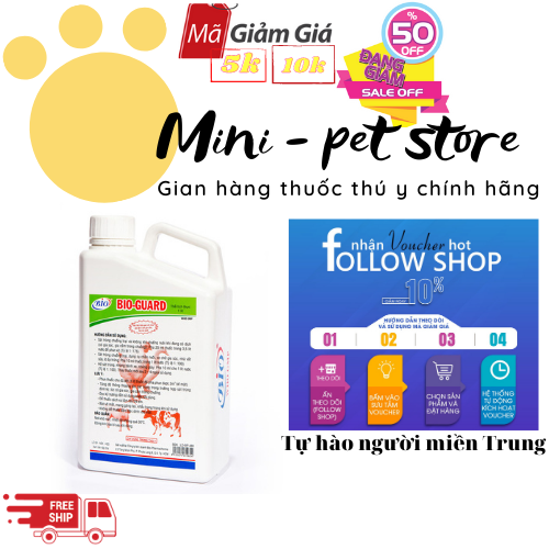 GUARD - BIO SÁT TRÙNG CHUỒNG TRẠI (1L)