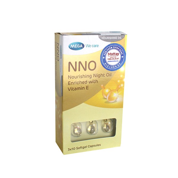 NNo - Hộp 30 Viên - Dưỡng Da, Giữ Ẩm, Ngăn Ngừa Vết Nhăn
