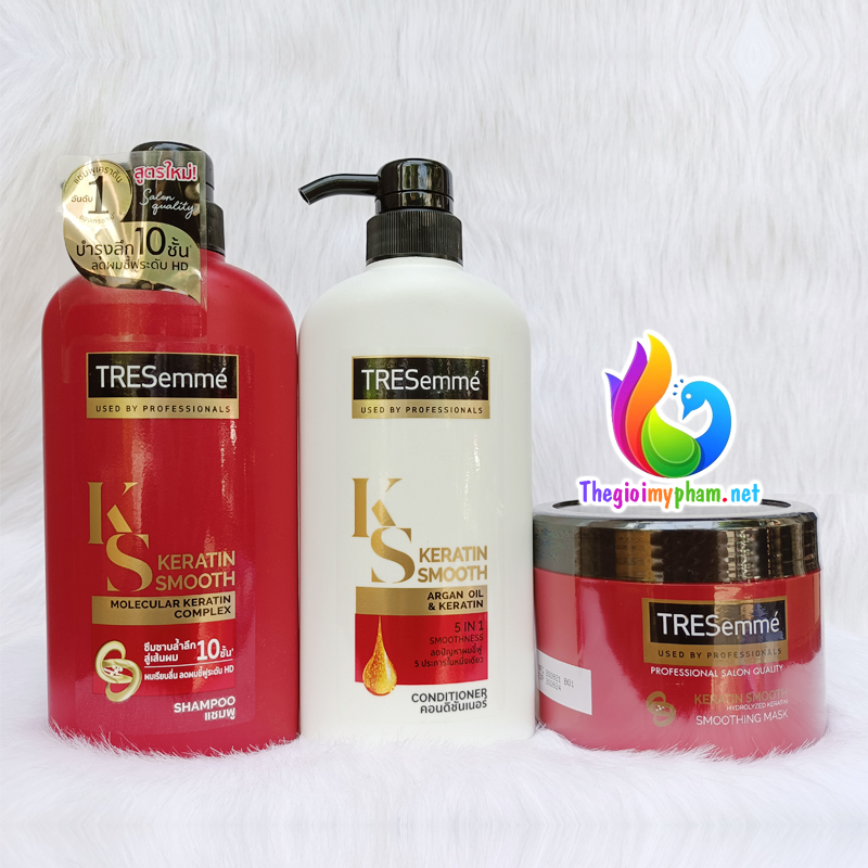 Combo Dầu Gội TResemme 425g/Dầu Xả TResemme 450g/Kem Ủ Tóc Tresemme 500g