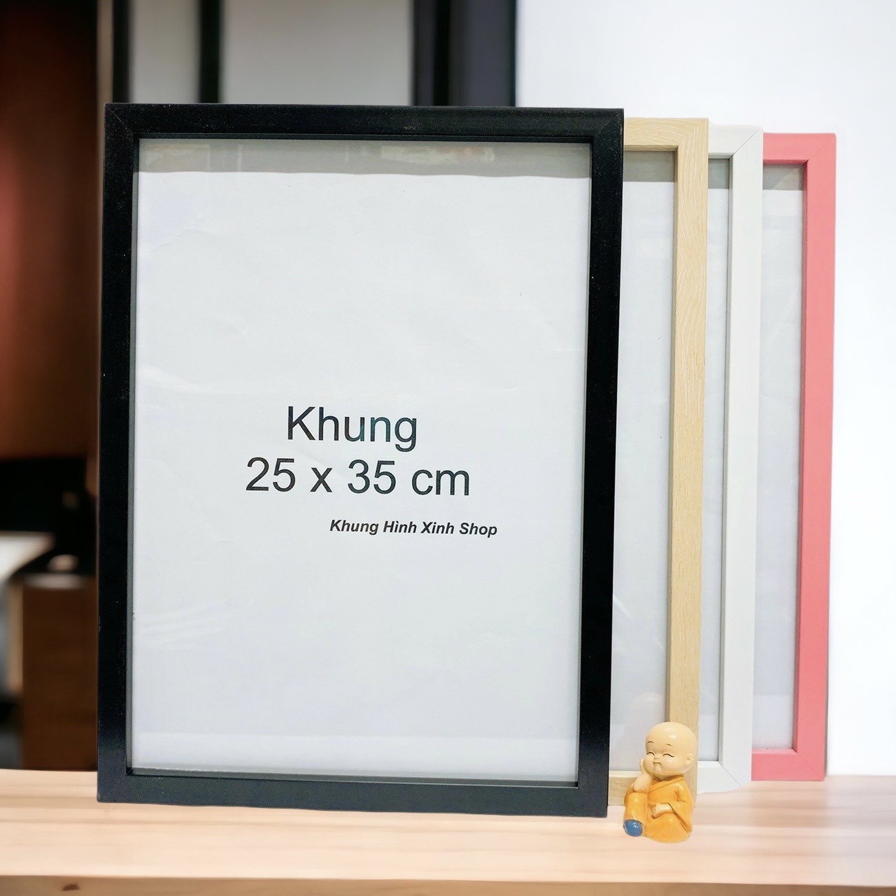 Khung giấy khen - Mặt kính 2mm